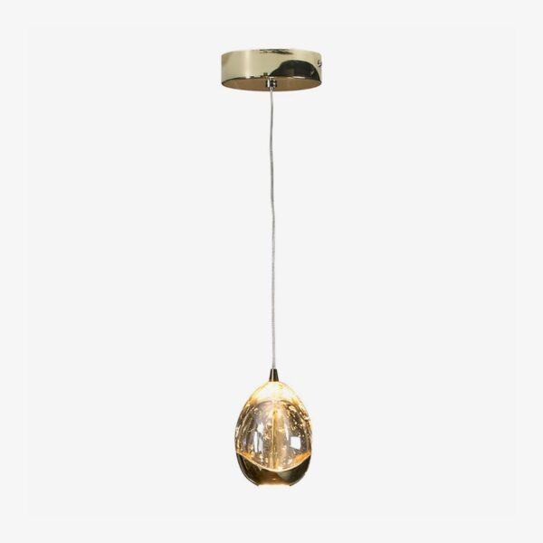 Lámpara colgante Rocio 1LED oro Schuller-0