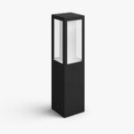 Philips Hue Impress pedestal exterior negro-0