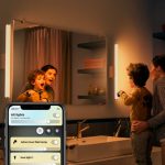 Aplique de pared bano Adore blanco 67 cm Philips Hue 3