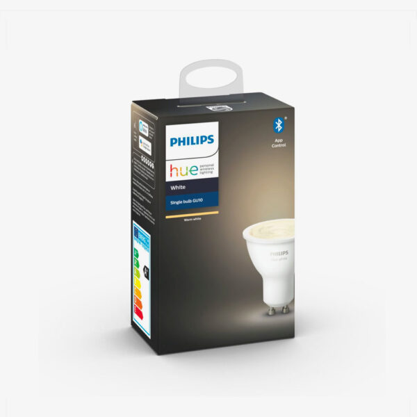 Pack 1 White Bluetooth - Philips Hue LED gu10 - Luz blanca-2