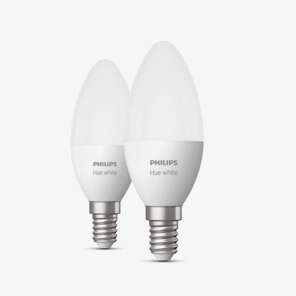 Pack de 2 bombillas Bluetooth -White - Philips Hue LED E14 -