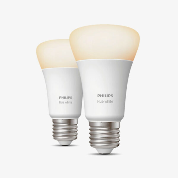 Pack de 2 bombillas Bluetooth - White - Philips Hue LED E27 - Luz blanca-2