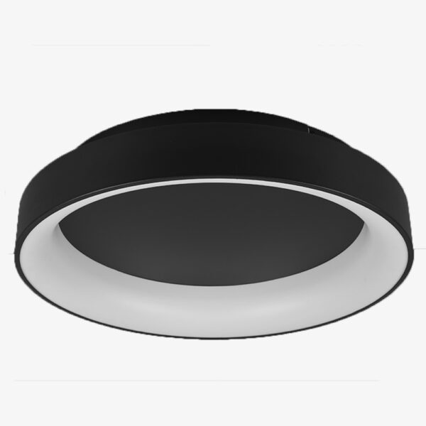 PLAFÓN LED GIRONA NEGRO
