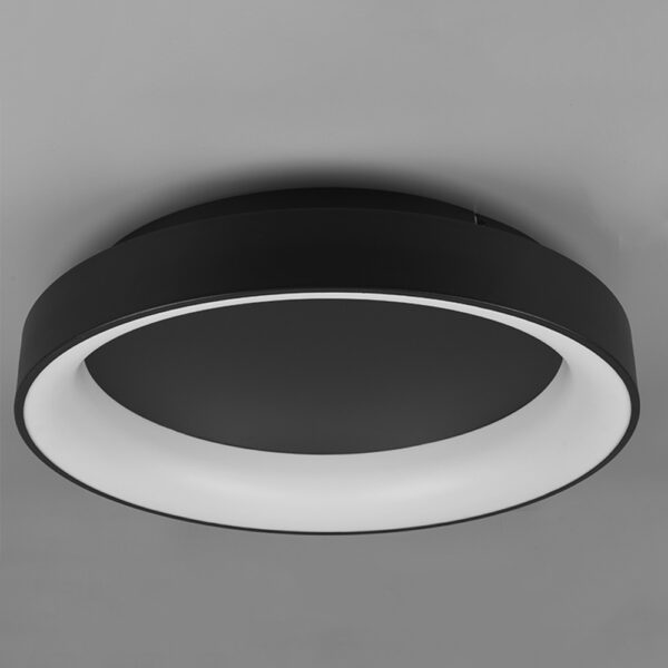 PLAFÓN LED GIRONA NEGRO