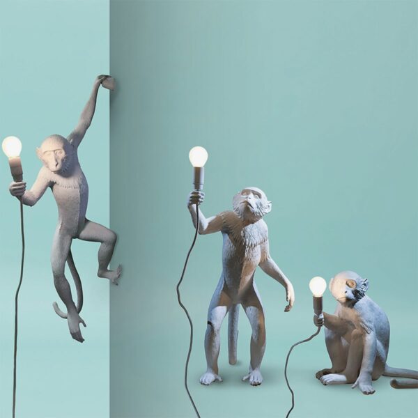 Aplique de pared Monkey blanco Seletti-830