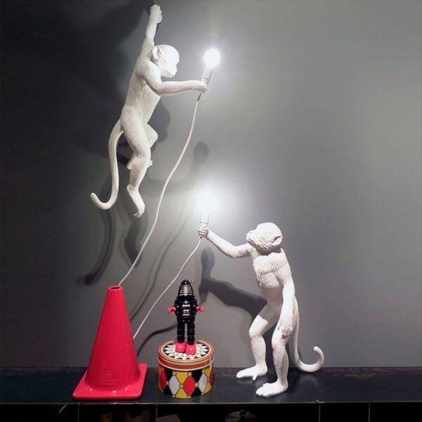 Aplique de pared Monkey blanco Seletti-1730