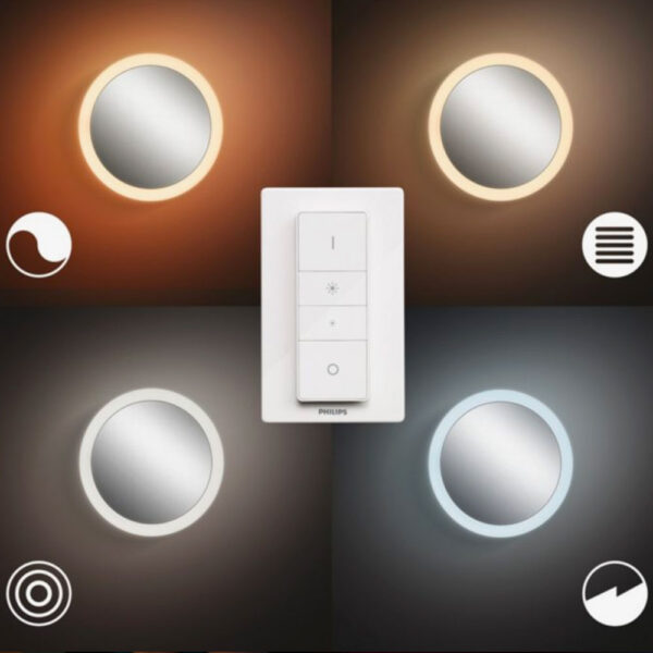 Espejo de baño Adore LED blanco White Ambiance Philips Hue