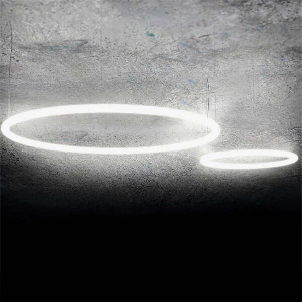 Lámpara colgante Alphabet blanco Artemide-321