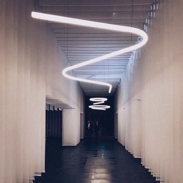 Lámpara colgante Alphabet blanco Artemide-323
