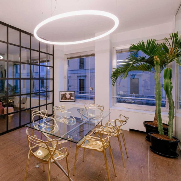 Lámpara colgante Alphabet blanco Artemide-322