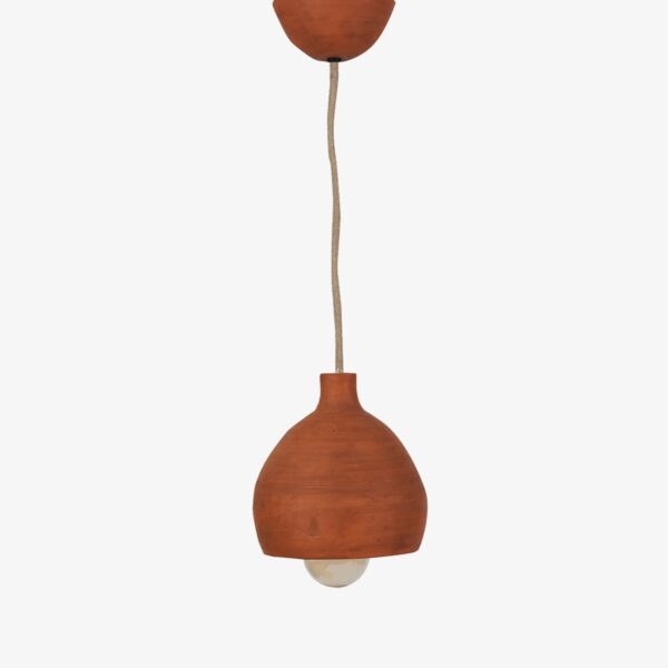 Lámpara colgante barro Mud Ceiling Halfmoon