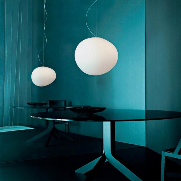 Lámpara colgante Gregg grande blanco Foscarini-593