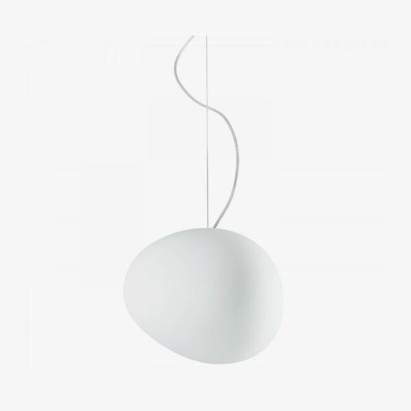 Lámpara colgante Gregg grande blanco Foscarini-0