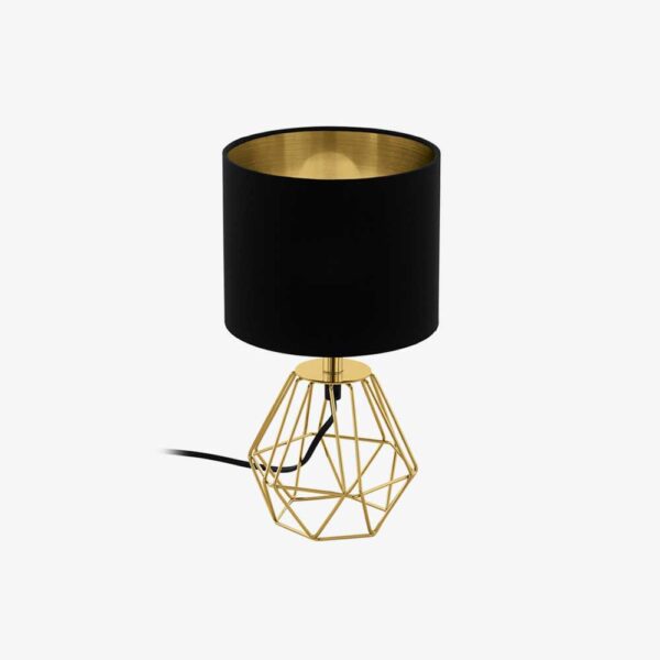 Lámpara de sobremesa Carlton oro Eglo