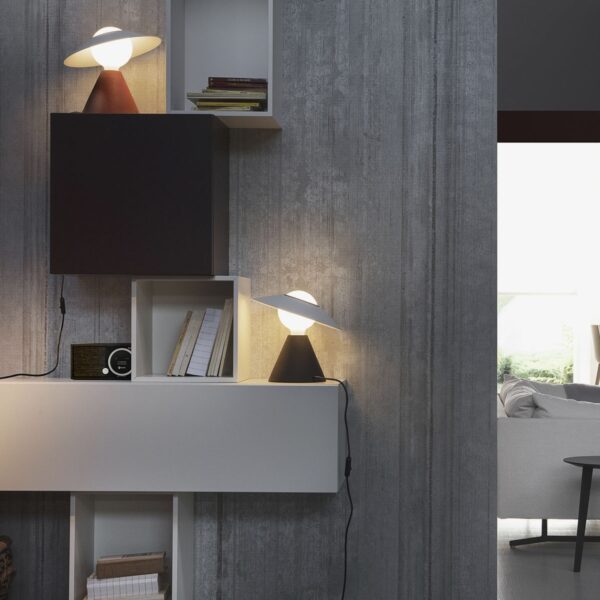 Lámpara de sobremesa Fante negro Linea Light -2293