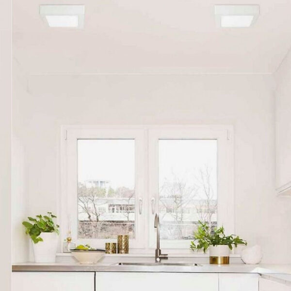 Lámpara de techo plafon easy surface led blanco Leds C4 2