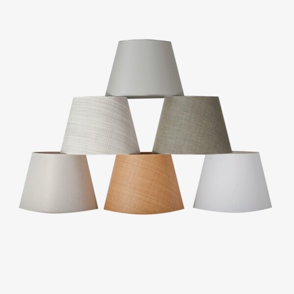 Pantalla Roma tejido celulosa madera natural