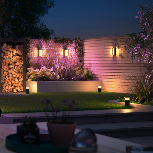 Philips Hue Impress baliza exterior negro-2327