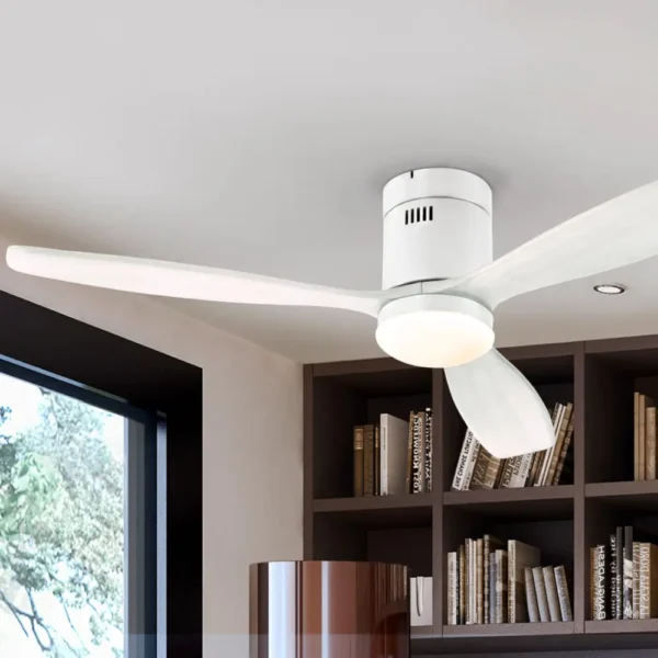 Ventilador Siroco Blanco 132Ø Dimable Schuller - Imagen 4