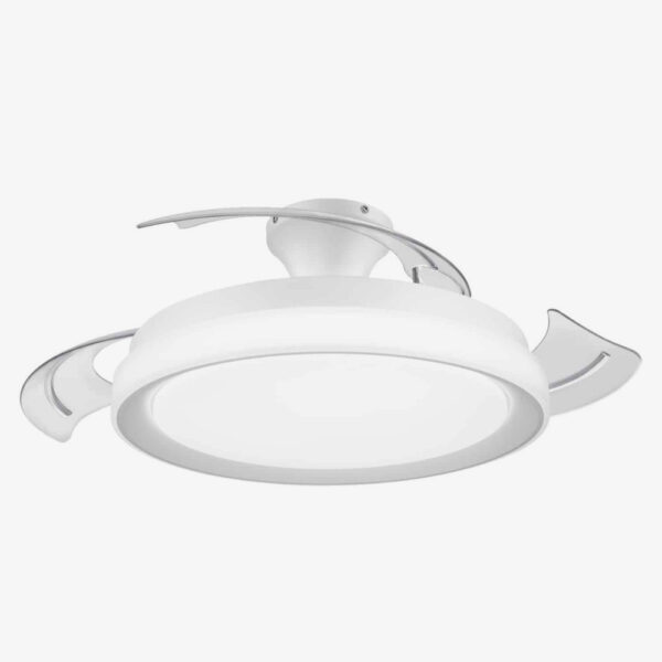 Ventilador retractil dc Philips Bliss blanco 6velocidades